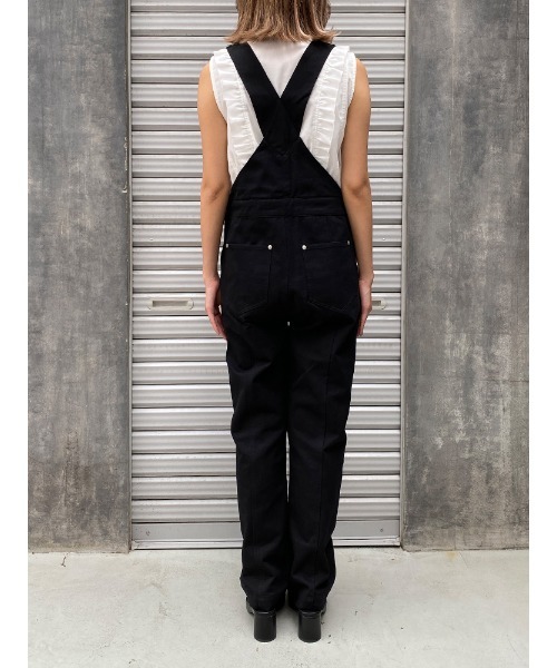 ENVYM（アンビー）の「スリムサロペット（サロペット/オーバーオール・レディース・ブラック/アイボリー・FREE）」の19枚目の写真