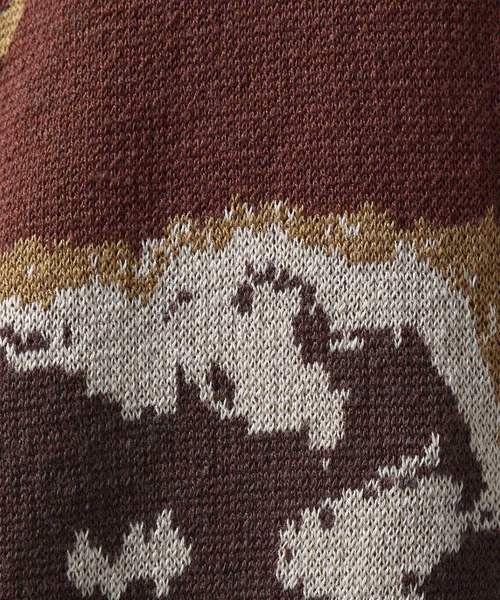 HARE（ハレ）の「ABSTRACTバックリボンニットベスト(HARE)（ベスト・レディース・グレー/ブラウン・FREE）」の20枚目の写真