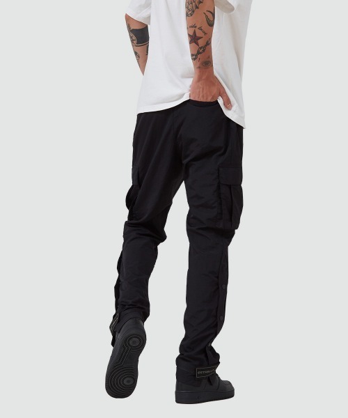 ESTRELLA（エストレラ）の「【ESTRELLA】 ナイロン カーゴパンツ 1209-ES004（カーゴパンツ・メンズ・ブラック・SMALL/MEDIUM/LARGE）」の8枚目の写真