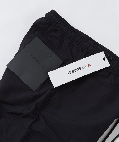 ESTRELLA（エストレラ）の「【ESTRELLA】 ナイロン カーゴパンツ 1209-ES004（カーゴパンツ・メンズ・ブラック・SMALL/MEDIUM/LARGE）」の12枚目の写真