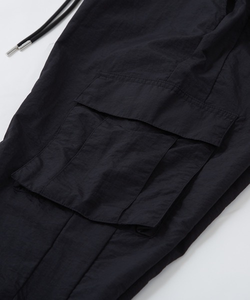 ESTRELLA（エストレラ）の「【ESTRELLA】 ナイロン カーゴパンツ 1209-ES004（カーゴパンツ・メンズ・ブラック・SMALL/MEDIUM/LARGE）」の14枚目の写真