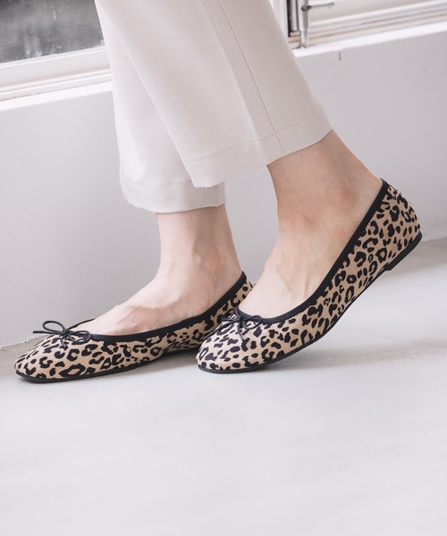 LEPSIM(レプシィム)の「多機能シアワセバレエ 955207(バレエシューズ・レディース・レオパード/コーラルピンク/ブラック/シルバー・LARGE/SMALL/X-LARGE/MEDIUM)」の4枚目の写真