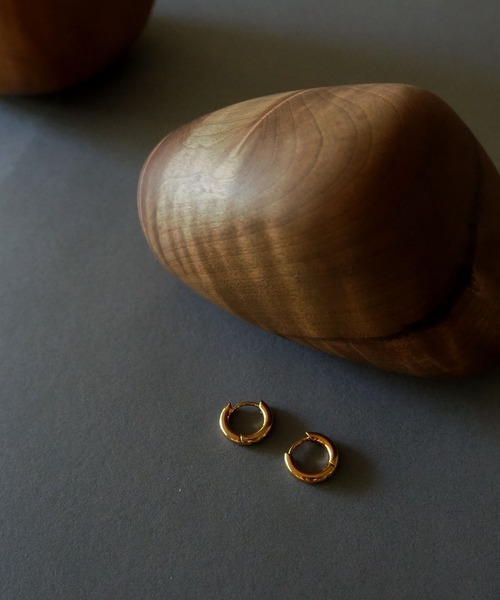 Diliraba（ディリラバ）の「【Diliraba】サージカルステンレス ゴールド フープピアスセット 小（ピアス（両耳用）・レディース・ゴールド・FREE）」の13枚目の写真