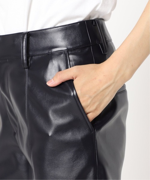 Noble（ノーブル）の「フェイクレザーハーフパンツ◆（その他パンツ・レディース・ブラック/キャメル・36/38）」の15枚目の写真