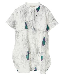 【WEB限定】総柄前後差ブラウス *◇
