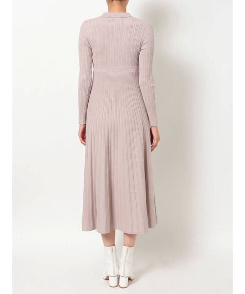 MERCURYDUO（マーキュリーデュオ）の「レースアップポロニットワンピース（ワンピース・レディース・ベージュ/イエロー/ネイビー・FREE）」の21枚目の写真