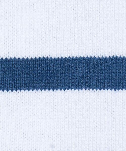 H BEAUTY&YOUTH UNITED ARROWS(エイチビューティーアンドユースユナイテッドアローズ)の「<INSCRIRE × H>BORDER LONG SLEEVE T-SHIRT/Tシャツ.(Tシャツ/カットソー・メンズ・ベージュ/ロイヤルブルー/ケリー/ブラウン・MEDIUM/LARGE/SMALL)」の12枚目の写真