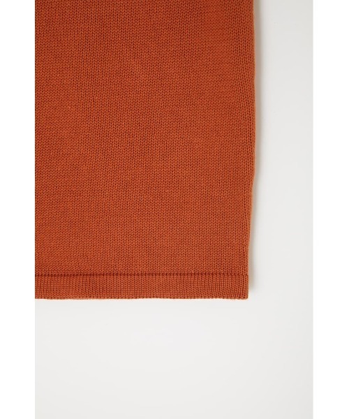 MOUSSY（マウジー）の「CROPPED KNIT トップス（タンクトップ・レディース・ブラック/ブルー/アイボリー/オレンジ・FREE）」の16枚目の写真