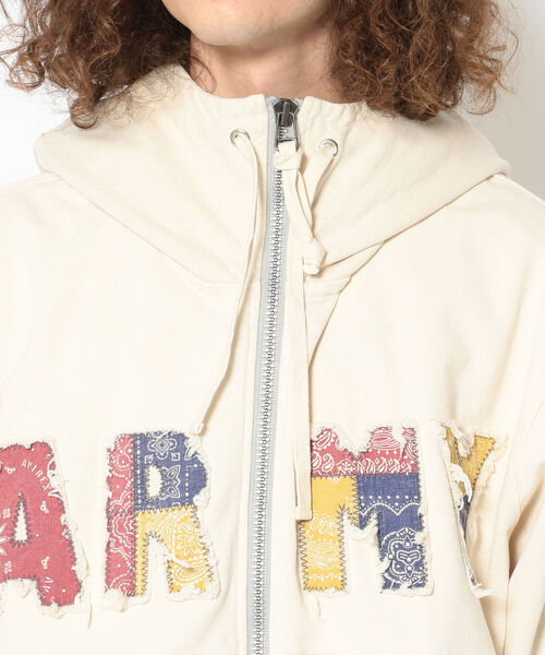 AVIREX(アヴィレックス)の「【TYPE BLUE】アーミー スウェット パーカー / ARMY SWEAT PARKA / アヴィレックス / AVIREX(パーカー・メンズ・ナチュラル/ネイビー・MEDIUM/LARGE/XX-LARGE/X-LARGE)」の6枚目の写真
