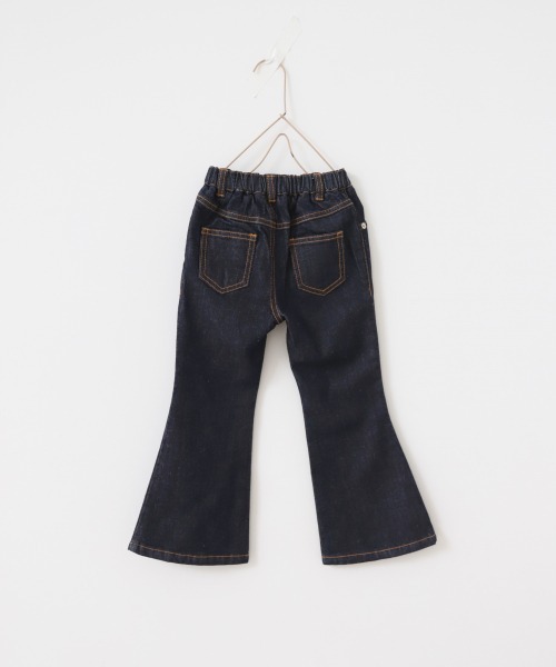 LOWRYS FARM(ローリーズファーム)の「CONEデニムフレアパンツ 218148(デニムパンツ・キッズ・ブルー/ワンウォッシュ・110cm/120cm/130cm/140cm/150cm)」の8枚目の写真