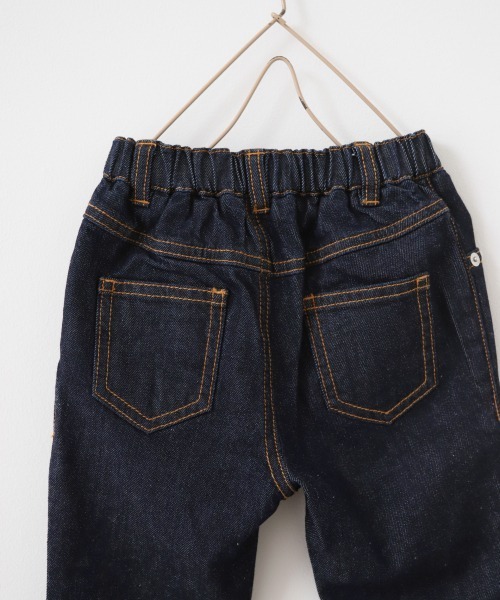 LOWRYS FARM(ローリーズファーム)の「CONEデニムフレアパンツ 218148(デニムパンツ・キッズ・ブルー/ワンウォッシュ・110cm/120cm/130cm/140cm/150cm)」の5枚目の写真