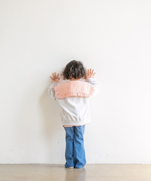 LOWRYS FARM(ローリーズファーム)の「CONEデニムフレアパンツ 218148(デニムパンツ・キッズ・ブルー/ワンウォッシュ・110cm/120cm/130cm/140cm/150cm)」の13枚目の写真