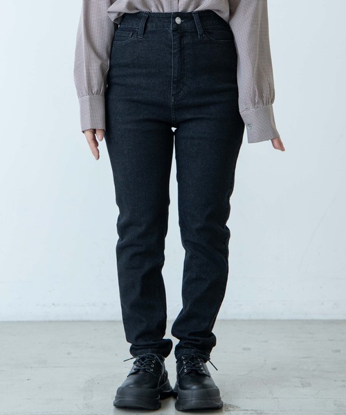 DuKKah（デュカ）の「Dukkah/【低身長向け】デニムスキニーパンツ（デニムパンツ・レディース・ダークインディゴブルー/ブラック/インディゴブルー・X-SMALL/XS/S/SMALL）」の5枚目の写真
