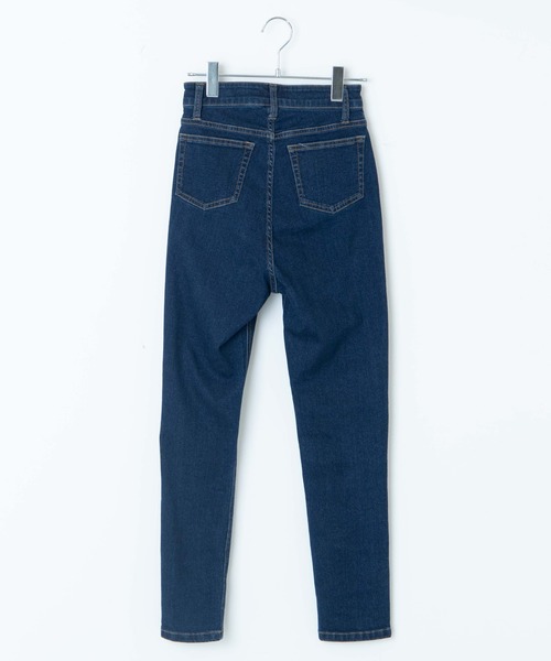 DuKKah（デュカ）の「Dukkah/【低身長向け】デニムスキニーパンツ（デニムパンツ・レディース・ダークインディゴブルー/ブラック/インディゴブルー・X-SMALL/XS/S/SMALL）」の13枚目の写真