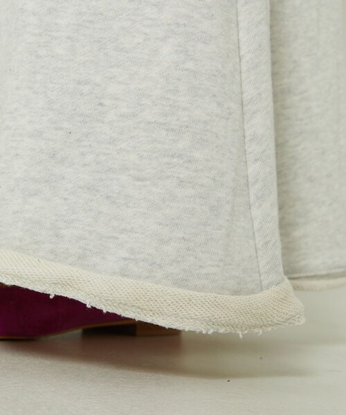 FREAK'S STORE（フリークスストア）の「裏毛マキシスカート（スカート・レディース・ピンク系その他/グレー/オフホワイト/ブラック・ﾌﾘ-）」の7枚目の写真