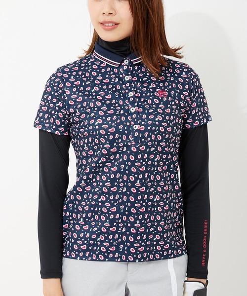 【セール】【FILA GOLF/フィラゴルフ】ワンポイントロゴ アニマル柄 インナーセット 半袖ポロシャツ（ポロシャツ）｜FILA（フィラ） 5,463円