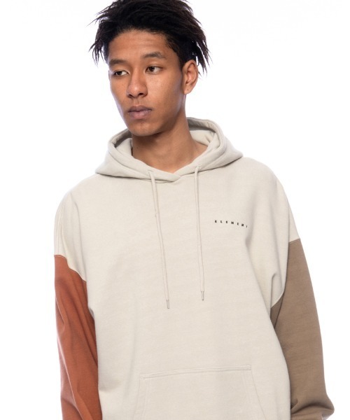 ELEMENT（エレメント）の「ELEMENT メンズ  RELAX HOOD パーカー  【2021年秋冬モデル】/エレメントバックプリントプルオーバーパーカー（パーカー・メンズ・ダークグリーン/ブラック/マルチ・LARGE/X-LARGE/MEDIUM）」の13枚目の写真