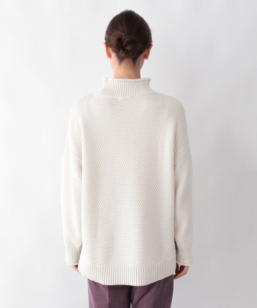 GLOBAL WORK（グローバルワーク）の「カノコロールネックニット