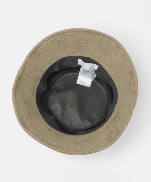 SENSE OF PLACE by URBAN RESEARCH（センスオブプレイスバイアーバンリサーチ）の「エコスエードバケットハット（ハット・メンズ・ブラウン/ライトベージュ/ブラック・ONE）」の9枚目の写真