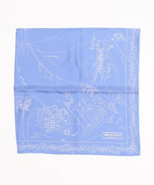EMILIO PUCCI（エミリオプッチ）の「SCARVES - SCARVES - SCARF（ストール/ショール・レディース・ピンク/パープル・ONE SIZE）」の2枚目の写真