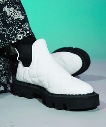 MAISON SPECIAL | 《ユニセックスアイテム》【SPECIAL SHOES FACTORY コラボ】東京産タンクソールサイドゴアキルティングブーツ 【MAISON SPECIAL/メゾンスペシャル】(ブーツ)