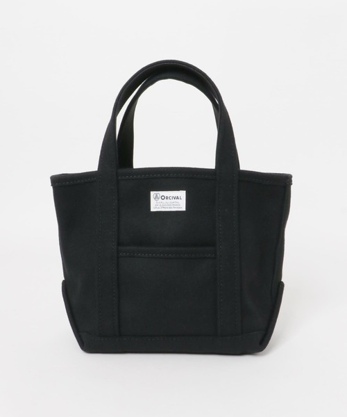 ORCIVAL（オーシバル）の「ORCIVAL　メルトントートバッグ S（トートバッグ・レディース・ブラック/ラベンダー/グレー/アイボリー・ONE）」の2枚目の写真