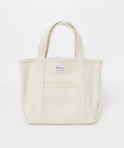 ORCIVAL（オーシバル）の「ORCIVAL　メルトントートバッグ S（トートバッグ・レディース・ブラック/ラベンダー/グレー/アイボリー・ONE）」の6枚目の写真