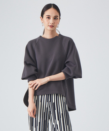 qualite | フォルムエアリーカットソー(スウェット)