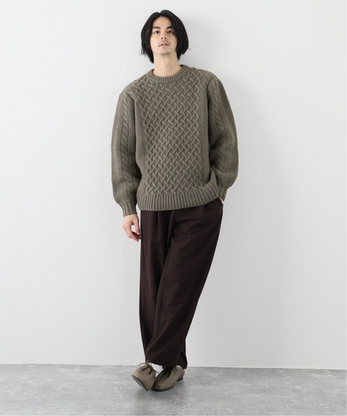 walenode / ウェルノード 】Mongolian wool アランセーター