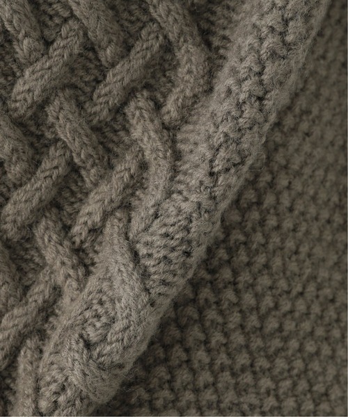 walenode / ウェルノード 】Mongolian wool アランセーター