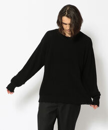 NCB neat caprice brand | NCB neat caprice brand(エヌシービーニートカプリスブランド)　ダメージニットプルオーバー(ニット/セーター)