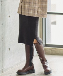 もっちりニットタイトスカート
