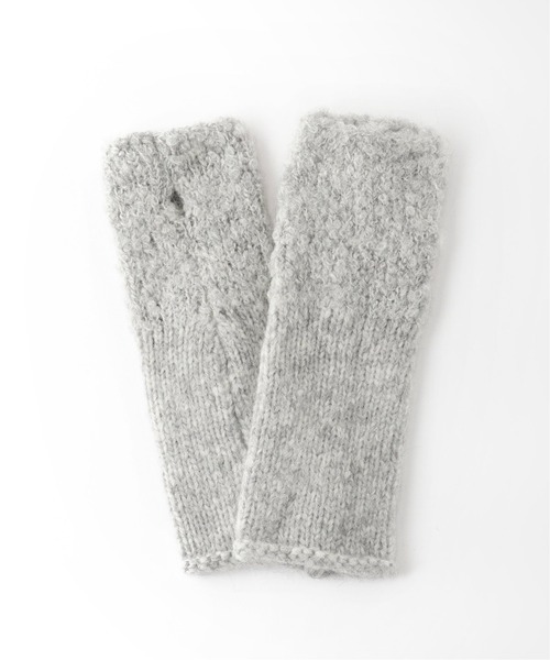 Calimar（カリマール）の「【Calimar/カリマール】BOUCLEPLAIN HAND WARMER：ハンドウォーマー◆（手袋・レディース・ネイビー/ブラウン/グレー・FREE）」の4枚目の写真