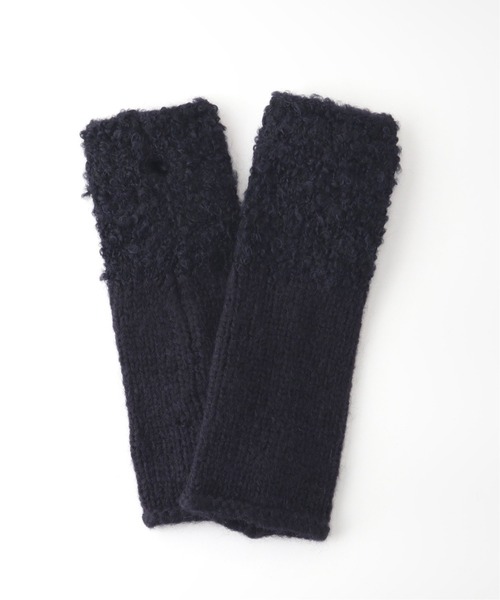Calimar（カリマール）の「【Calimar/カリマール】BOUCLEPLAIN HAND WARMER：ハンドウォーマー◆（手袋・レディース・ネイビー/ブラウン/グレー・FREE）」の6枚目の写真