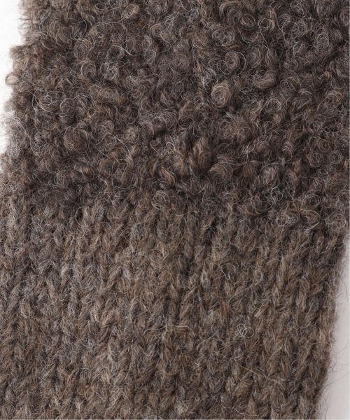 Calimar（カリマール）の「【Calimar/カリマール】BOUCLEPLAIN HAND WARMER：ハンドウォーマー◆（手袋・レディース・ネイビー/ブラウン/グレー・FREE）」の11枚目の写真