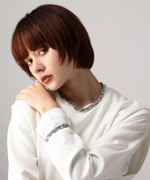 tk.TAKEO KIKUCHI(ティーケータケオキクチ)の「◆JARAJARAネックレスRICH(ネックレス・レディース・シルバー/ゴールド・00)」の12枚目の写真