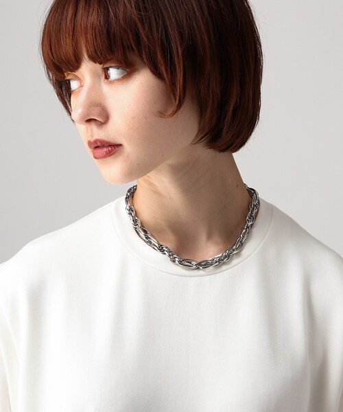 tk.TAKEO KIKUCHI(ティーケータケオキクチ)の「◆JARAJARAネックレスRICH(ネックレス・レディース・シルバー/ゴールド・00)」の6枚目の写真