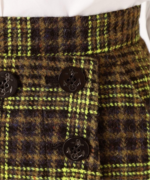 Charles Chaton（シャルルシャトン）の「plaid ミニスカート（スカート・レディース・グリーン・36/34）」の13枚目の写真