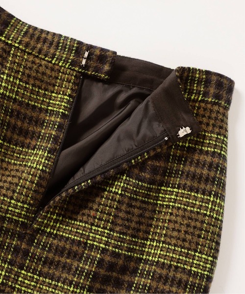 Charles Chaton（シャルルシャトン）の「plaid ミニスカート（スカート・レディース・グリーン・36/34）」の14枚目の写真