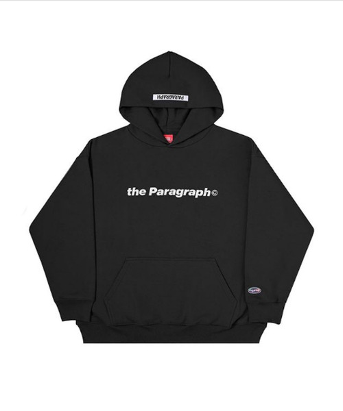 Paragraph（パラグラフ）の「【WEB限定】PARAGRAPH ロゴパーカー（スウェット・メンズ・ライトグレー/グリーン/ブラック/パープル/ブラウン/グレー・ﾌﾘ-）」の2枚目の写真