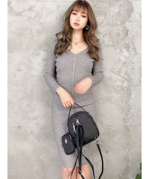 GYDA(ジェイダ)の「ポーチ付ナイロン4WAYリュック(バックパック/リュック・レディース・ブラック/ベージュ・FREE)」の4枚目の写真