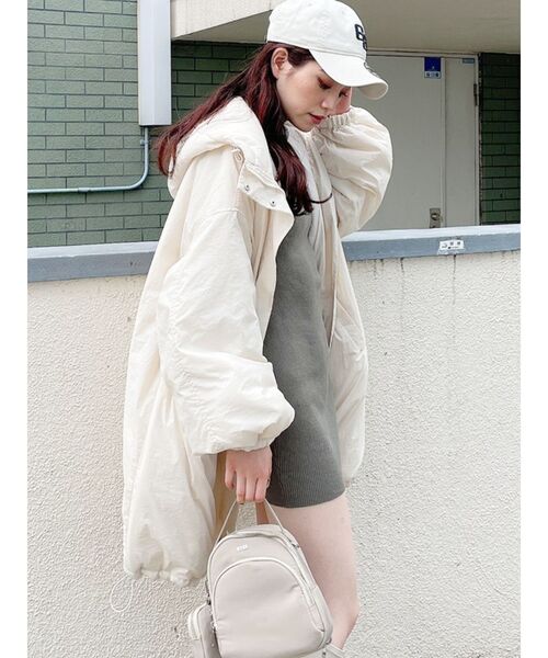 GYDA(ジェイダ)の「ポーチ付ナイロン4WAYリュック(バックパック/リュック・レディース・ブラック/ベージュ・FREE)」の13枚目の写真