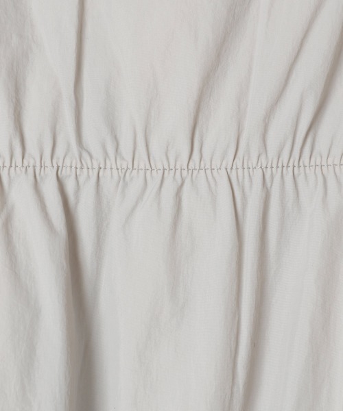 JEANASIS（ジーナシス）の「パファー2ウェイハーフコート/256490（その他アウター・レディース・ライトグレー/ブラック/オフホワイト・FREE）」の10枚目の写真