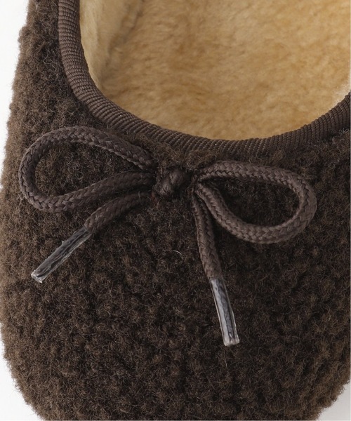 O'Kyti（オキティ）の「【O’KYTI/オキティ】ボアバレエシューズ◆（バレエシューズ・レディース・ブラック/ベージュ/ブラウン・38/36/37）」の9枚目の写真