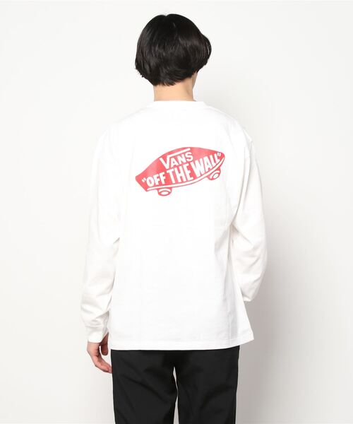 VANS(バンズ)の「【ムラサキスポーツ別注】VANS/バンズ ルーズシルエット プリントロンT 122R1020523(Tシャツ/カットソー・メンズ・ホワイト/ブラック/ベージュ/グレー・M/L/XL/XXL)」の5枚目の写真