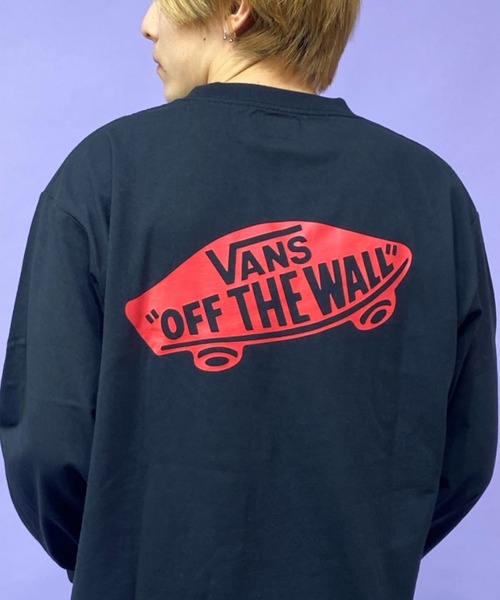 VANS(バンズ)の「【ムラサキスポーツ別注】VANS/バンズ ルーズシルエット プリントロンT 122R1020523(Tシャツ/カットソー・メンズ・ホワイト/ブラック/ベージュ/グレー・M/L/XL/XXL)」の3枚目の写真