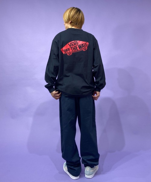 VANS(バンズ)の「【ムラサキスポーツ別注】VANS/バンズ ルーズシルエット プリントロンT 122R1020523(Tシャツ/カットソー・メンズ・ホワイト/ブラック/ベージュ/グレー・M/L/XL/XXL)」の17枚目の写真