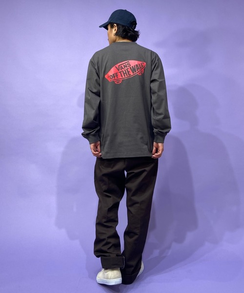 VANS(バンズ)の「【ムラサキスポーツ別注】VANS/バンズ ルーズシルエット プリントロンT 122R1020523(Tシャツ/カットソー・メンズ・ホワイト/ブラック/ベージュ/グレー・M/L/XL/XXL)」の18枚目の写真