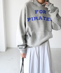 CANAL JEAN | via j(ヴィアジェイ) "FOR PIRATES"裏起毛パーカー(パーカー)