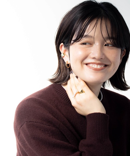 JUICY ROCK(ジューシーロック)の「ゴールドハートリング(リング・レディース・ゴールド・#13/#11)」の12枚目の写真